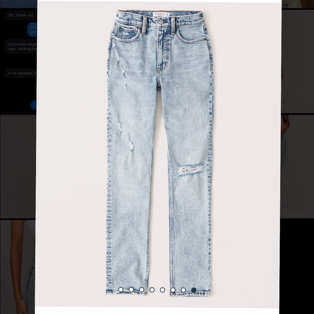 90s high rise skinny jeans